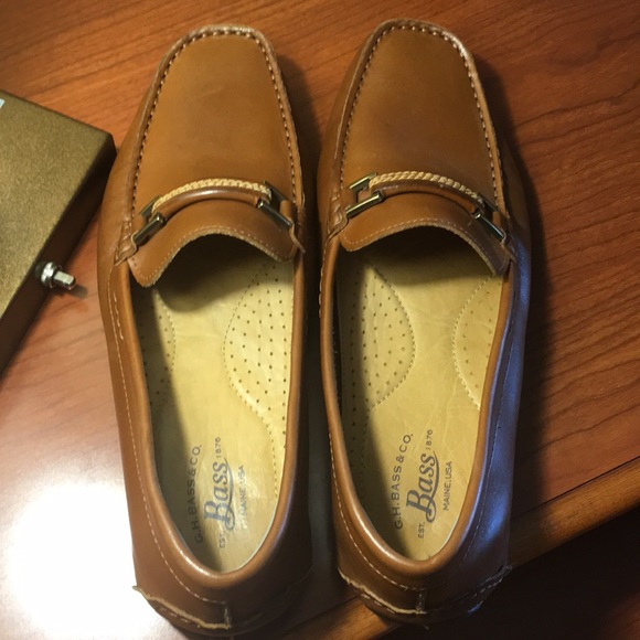 Bass leather loafers men’s size 11 - Picture 1 of 3